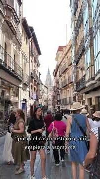 This is how Toledo feels: A stroll towards its imposing Cathedral 🏰✨👣