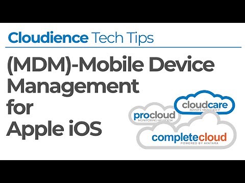 Setting up Mobile Device Management (MDM) for iOS