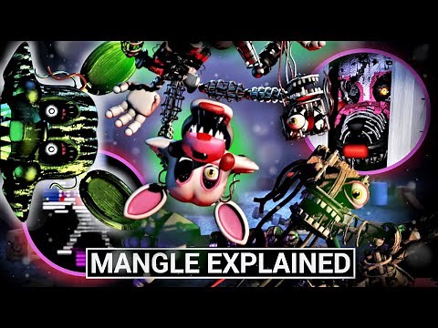 FNAF Animatronics Explained - MANGLE (Five Nights at Freddy's Facts)
