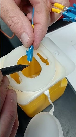 Installing and Polishing LC Fibre Connectors