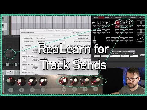 How To: ReaLearn and MIDI Controller for Track Sends in REAPER - Tutorial