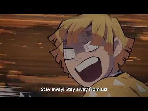 Zenitsu Screaming Yamete | Kimetsu no Yaiba : Demon Slayer EP. 12 clip