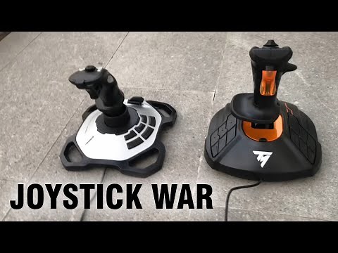Budget Joystick War, Extreme 3d Pro Vs T16000m FCS