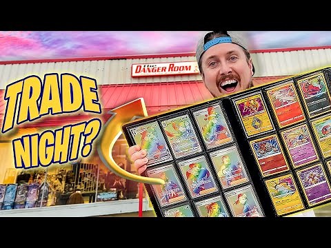 Trading Pokemon Cards To 100% COMPLETE This Binder!