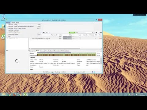 Como colocar magnet link (url) no torrent