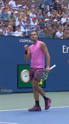 Carlos Alcaraz is NEVER out of the point! 🙌