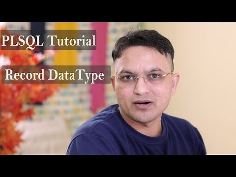 plsql tutorial#17 What is record datatype in oracle pl/sql database