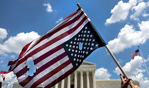 This is what political division looks like in the U.S. right now