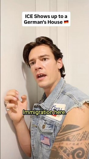 German vs ICE Officer