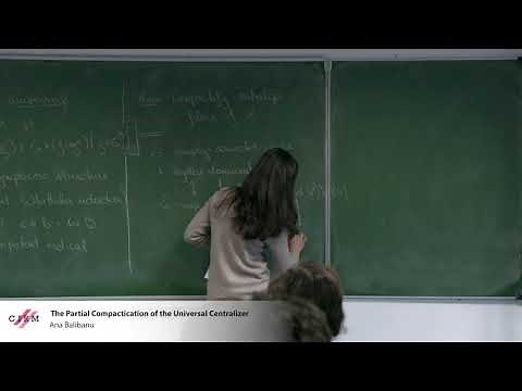 Ana Balibanu: The partial compactification of the universal centralizer