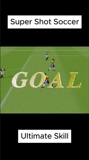 Super Shot Soccer Brazil Ultimate Skill #games #supershotsoccer #ps #ps1 #gameplay