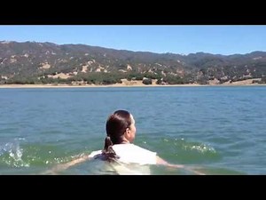 Denise Goes For A Swim