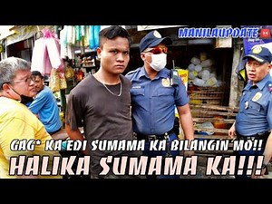 HALIKA DITO!! SUMAMA KA SAMIN!!! BILANGIN MO!!! PNP-DPS Clearing Operation 🚨