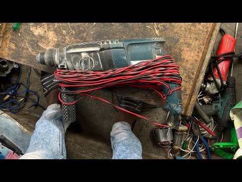 S R POWER TOOLS is live 2-26 hammer drill machine repair joint now