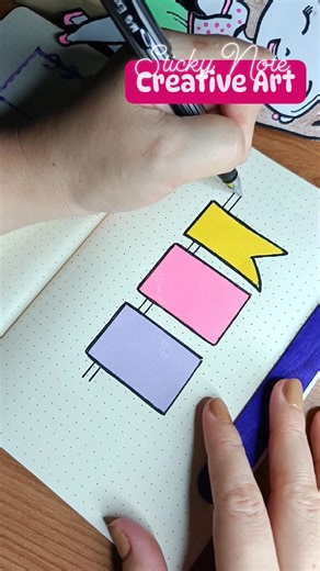 7 comments | Simple and easy sticky notes creative design #misschelleart #stickynotes #art | Michelle Ong | Facebook