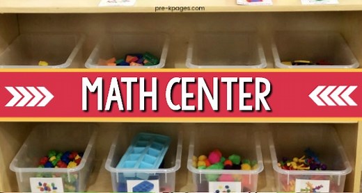 How to Set Up a Math Center in Preschool or Kindergarten