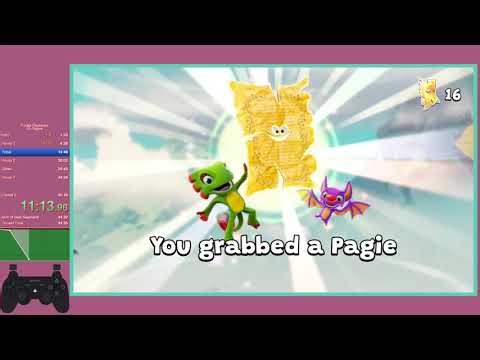 Yooka-Replaylee - 55 Pagies Speedrun in 38:14