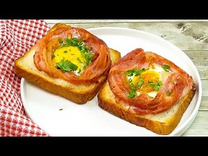 Egg toast: the simple recipe to make in the air fryer!