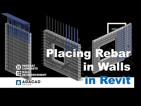 Precast Concrete Wall Reinforcement in Revit