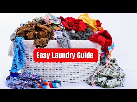 7 Easy Steps to Do Laundry Like a Pro! | Beginners Guide