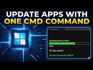 Update All Windows Apps Using One CMD Command