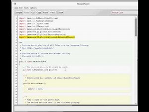 BlueJ Chapter 4 Part 4 External and Internal of music organizer v2