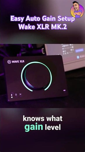 Auto Gain - The Easiest Mic Setup EVER! Elgato Wave Next