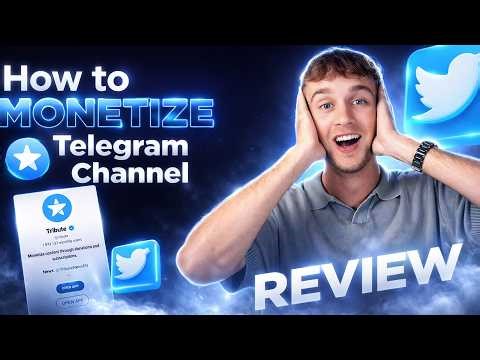 How to Monetize Telegram Channel? Tribute tg Review 2026!