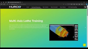 A new training video series on multi-axis lathe programming is available on Hurco Connect! The three-part series walks you through defining tools, axial milling and radial milling features. Hurco Connect: https://hubs.ly/Q029DKxH0 #Hurco #HurcoConnect #lathe #CNClathe #cncmachining #milling #machinetools #manufacturing #tech #machinist #cncmachinist #machineshop #jobshop | Hurco Companies Inc.
