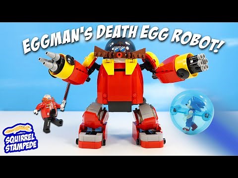 Sonic the Hedgehog LEGO Dr Eggman's Death Egg Robot Build Set Review