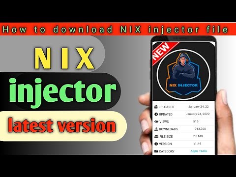 NiX Injector apk latest version for android download nix injector free