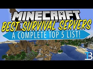 Top 5 Best Minecraft Survival Servers