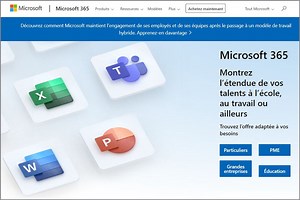 Microsoft 365 (ex Office 365) : du gratuit au payant
