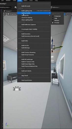 UE5 Lumen: How To Fix Static Lights Not Working #tutorial #tips #performance
