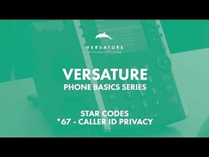 How to Mask Your Caller ID with Star Code *67 on Polycom Phones