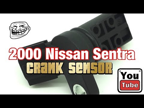 2000-2004 Sentra 1.8L Crankshaft Position Sensor Replacement