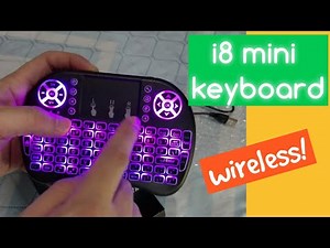 Keyboard for TCL smart tv? The i8 mini keyboard is a good option | Unboxing & first use