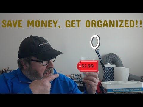 Top Budget Tips For Organizing Your Scale Modeling Workbench