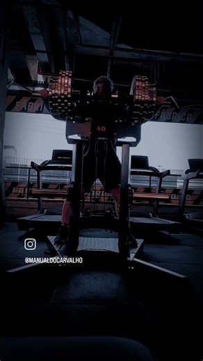 Rack squat — or pendulum squat — on the Monster Machine.