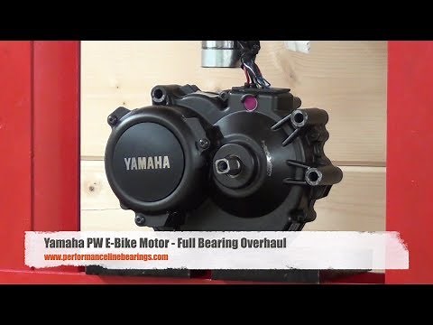 Yamaha PW Motor Bearing Overhaul