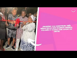 Prodígio will build three Media Libraries in the Prenda, Kilamba and Viana neighborhoods with sup...