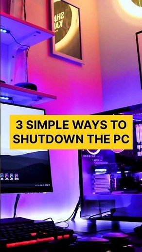 Learn 3 Easy Ways to Shut Down Your PC (Fast & Safe!)#shorts #shortcutkeys #shutdown #pcsecurity