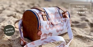 Lowarn Barrel Bag sewing pattern (with video) - Sew Modern Bags