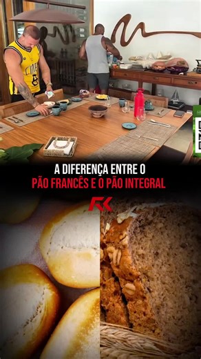 🚨 A diferença entre o pão francês e o integral está principalmente na forma como o corpo reage a cada um. O francês é mais refinado, vira energia rápido e costuma dar fome em menos tempo. O integral tem mais fibras, digestão mais lenta e ajuda a manter a saciedade por mais horas. Mas isso não significa que um engorda e o outro emagrece. O impacto real vem da quantidade, da frequência e do que acompanha esse pão na refeição. Proteína e boas escolhas ao redor fazem mais diferença do que o rótulo 