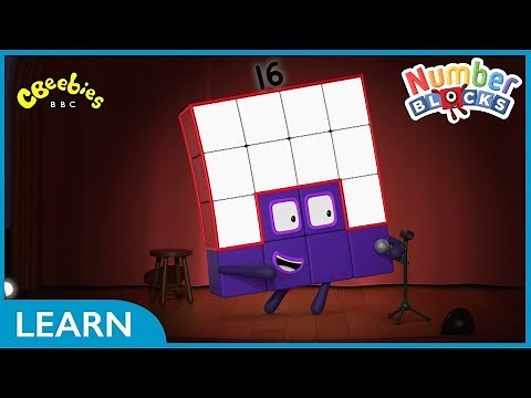 Sixteen To Twenty | Numberblocks