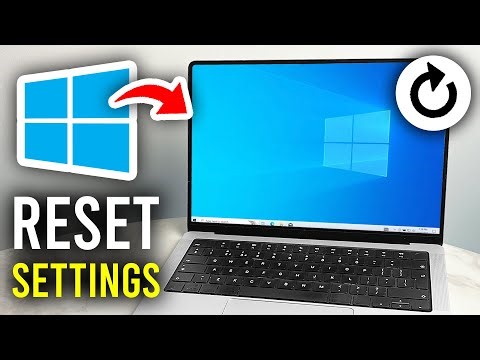 How To Reset and Restore Default Settings In Windows 10 - Step By Step