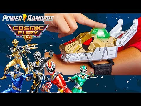 New Power Rangers Cosmic Fury Cosmic Morpher Electronic Toy Unboxing | SUPER COOL Lights & Sounds
