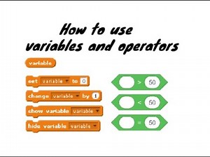 How to Use Variables and Operators in Scratch