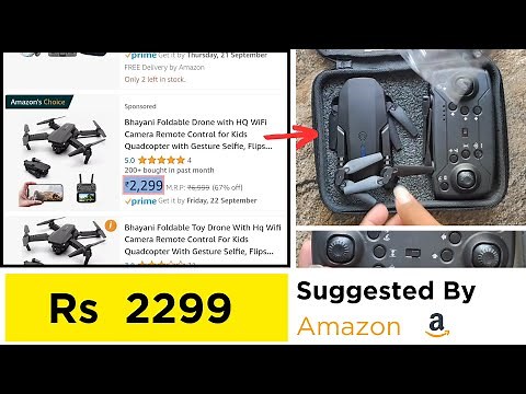 😍😍 My DRONE for vLogging || Unboxing and Review ⚙️ || ड्रोन से मैने क्या क्या किया??