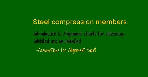 6- Alignment charts for columns- easy approach.